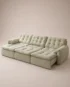 Tiffany uttrekkbar sofa i chenille - Bilde 2
